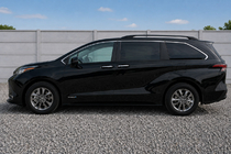 Toyota Sienna 2020– Integrētie jumta reliņi melni OEM (alumīnijs) foto 1