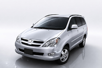 Toyota Innova 2015– Integrētie jumta reliņi melni OEM (alumīnijs) foto 1