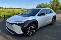Toyota bZ4X 2022– Integrēti jumta reliņi, pelēki OEM (alumīnijs) foto 3