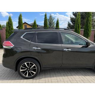 Melni OEM jumta reliņi (X-trail, alumīnijs) foto 1