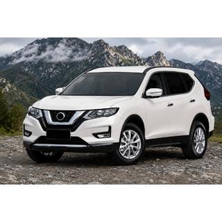 Integrētie jumta reliņi melni OEM (X-trail, alumīnijs, uzstādīšana ar līmi) foto 1