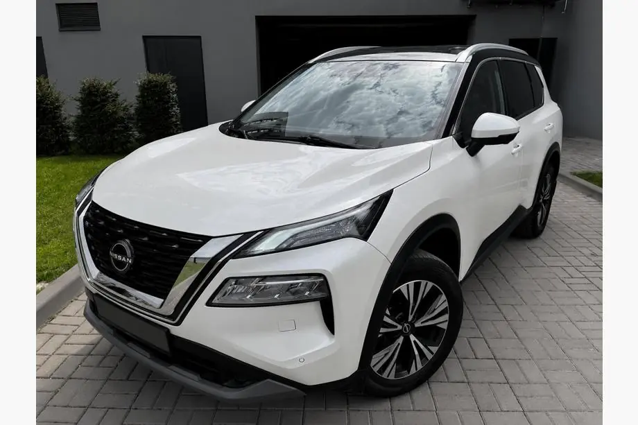 Nissan X-trail T33/Rogue 2022– Integrēti jumta reliņi, pelēki OEM (alumīnijs) Image