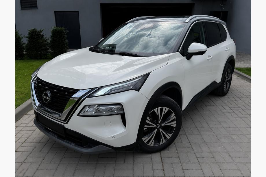 Nissan X-trail T33/Rogue 2022– Integrētie jumta reliņi pelēki OEM (ABS plastmasa, uzstādīšana ar līmi) Image