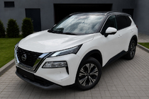 Nissan X-trail T33/Rogue 2022– Integrētās jumta reliņas, melnas OEM (ABS plastmasa, līmējama uzstādīšana) foto 1