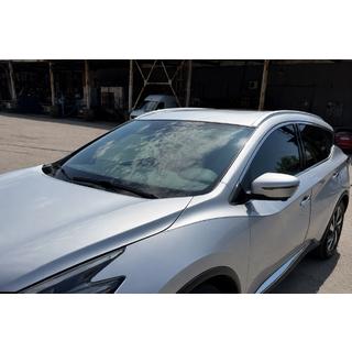 OEM jumta reliņi, pelēki (ABS plastmasa, uzstādīšana ar līmi) Nissan Murano 2014– foto 3