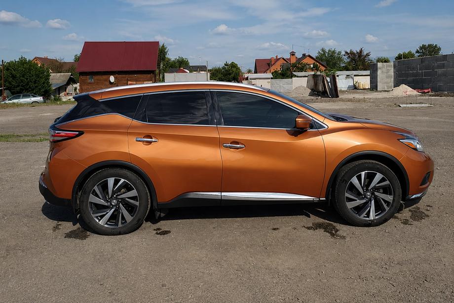 Nissan Murano 2014– OEM jumta reliņi, pelēki (ABS plastmasa, uzstādīšana ar līmi) Foto 1