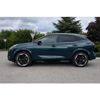 Integrētie jumta reliņi pelēki OEM (alumīnijs, uzstādīšana ar līmi) Nissan Qashqai 2021–
