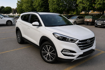 Hyundai Tucson TL 2016–2021 Integrētās jumta reliņas, melnas OEM (ABS plastmasa, līmējama uzstādīšana) foto 2