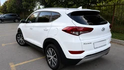 Hyundai Tucson TL 2016–2021 Integrētie jumta reliņi pelēki OEM (ABS plastmasa, uzstādīšana ar līmi) foto 3