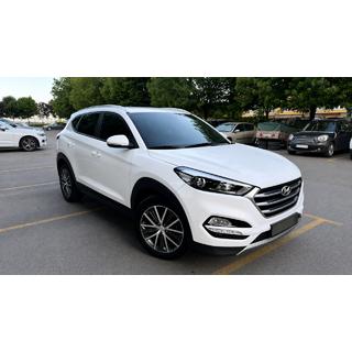 Integrētie jumta reliņi pelēki OEM (ABS plastmasa, uzstādīšana ar līmi) Hyundai Tucson TL 2016–2021 foto 2