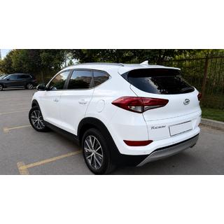 Integrētie jumta reliņi pelēki OEM (ABS plastmasa, uzstādīšana ar līmi) Hyundai Tucson TL 2016–2021 foto 3