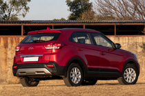 Hyundai Creta 2014–2020 Integrētie jumta reliņi pelēki OEM (ABS plastmasa, uzstādīšana ar līmi) foto 2