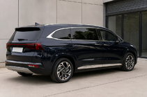 Hyundai Custo 2021– Integrētie jumta reliņi pelēki OEM (ABS plastmasa, uzstādīšana ar līmi) foto 2