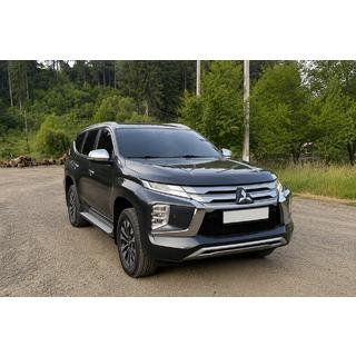 Integrētas jumta reliņas pelēkas OEM (2019-, alumīnijs) Mitsubishi Pajero Sport 2015– foto 3