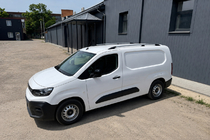 Citroen Berlingo/Multispace 2018– Hromēti jumta reliņi (turku dizains) Garš, metāla balsti foto 2
