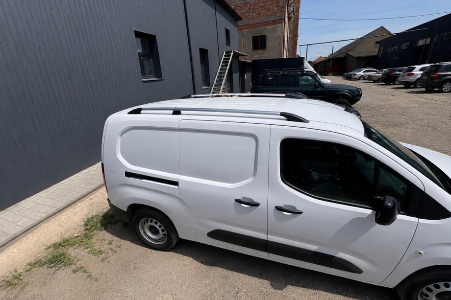 Citroen Berlingo/Multispace 2018– Hromēti jumta reliņi (turku dizains) Garš, metāla balsti Image