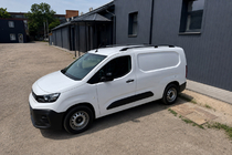 Citroen Berlingo/Multispace 2018– Melni jumta reliņi (turku dizains) Standarta, plastmasas kājiņas foto 6