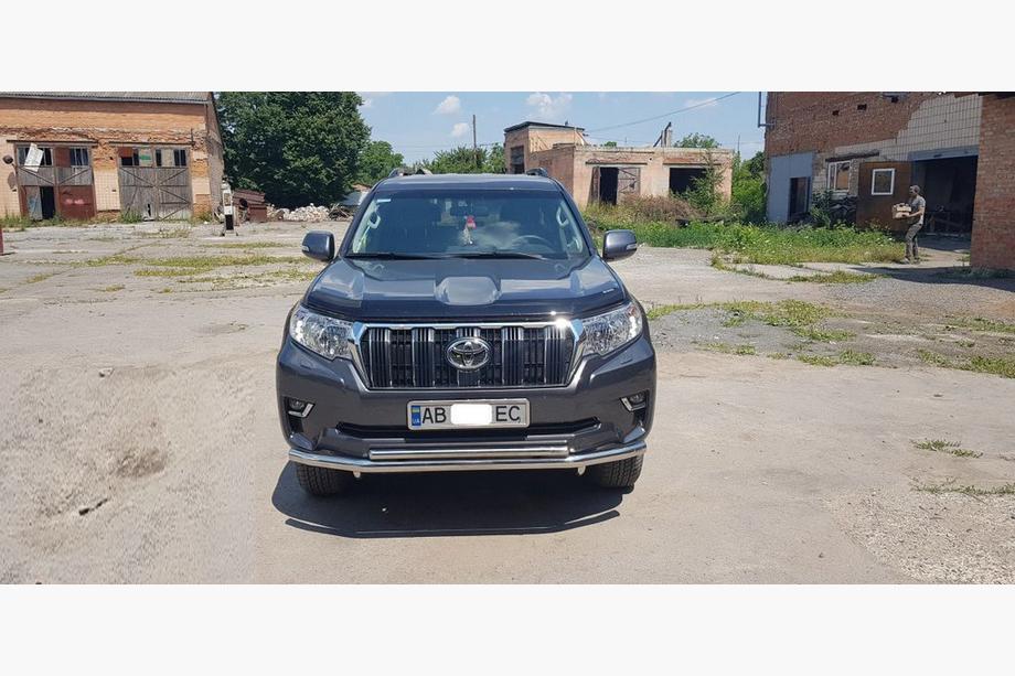 Toyota Land Cruiser Prado 150 2009–2023 Priekšējais aizsargstienis ST014 (nerūsējošais tērauds) 60/60 mm Foto 8