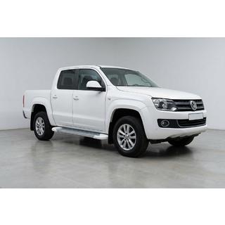 Sānu pakāpieni Allmond White (2 gab., alumīnijs) Volkswagen Amarok 2010–2022 foto 1