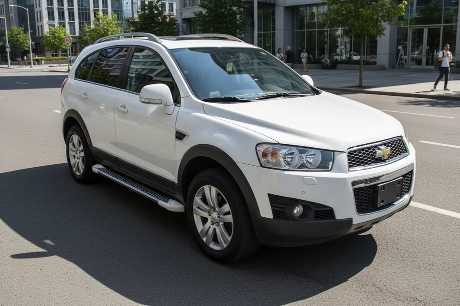 Chevrolet Captiva 2006–2019 Sānu pakāpieni Allmond White (2 gab., alumīnijs) Image