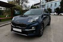 Kia Sportage 2015–2021 Integrētie jumta reliņi pelēki OEM (ABS plastmasa, uzstādīšana ar līmi) foto 1