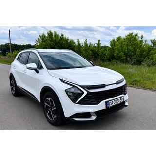 Integrētie jumta reliņi pelēki OEM (ABS plastmasa, uzstādīšana ar līmi) Kia Sportage 2021– foto 1