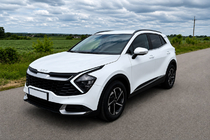 Kia Sportage 2021– Integrētās jumta reliņas, melnas OEM (ABS plastmasa, līmējama uzstādīšana) foto 3
