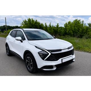 Integrētās jumta reliņas, melnas OEM (ABS plastmasa, līmējama uzstādīšana) Kia Sportage 2021– foto 1