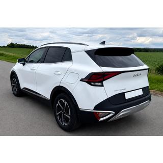 Integrētās jumta reliņas, melnas OEM (ABS plastmasa, līmējama uzstādīšana) Kia Sportage 2021– foto 2