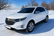 Chevrolet Equinox 2018–2025 Pelēki OEM jumta reliņi (alumīnijs, uzstādīšana ar līmi) foto 2