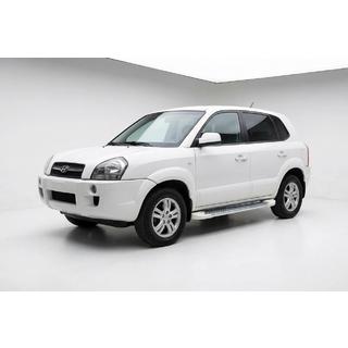 Sānu pakāpieni Allmond White (2 gab., alumīnijs) Hyundai Tucson JM 2004– foto 1