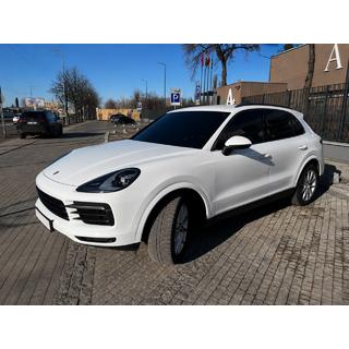 Integrētas jumta reliņas, melnas OEM (alumīnijs, uzstādīšana ar līmi) Porsche Cayenne 2018– foto 1