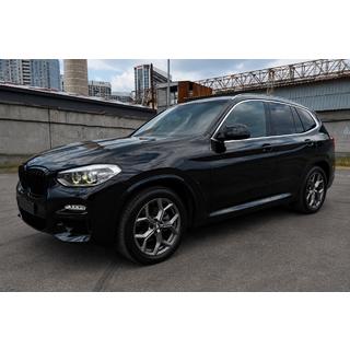 Integrētie jumta reliņi, hromēti OEM (alumīnijs, montāža ar līmi) BMW X3 G01 2018– foto 1