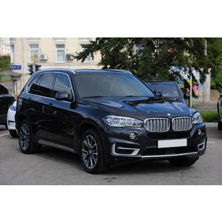 Integrēti jumta reliņi, hromēti OEM (alumīnijs) BMW X5 F15 2013–2018 foto 1