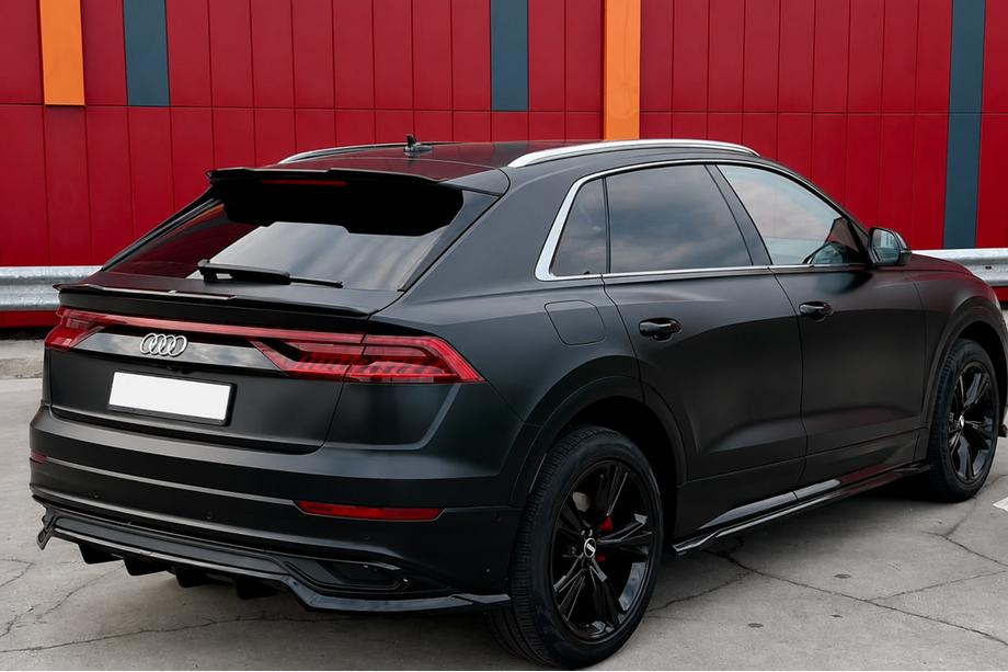 Audi Q5 2017–2025 Integrētie jumta reliņi pelēki OEM (alumīnijs, uzstādīšana ar līmi) Image