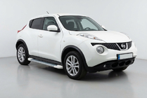 Nissan Juke 2010–2019 Sānu pakāpieni Allmond White (2 gab., alumīnijs) foto 1