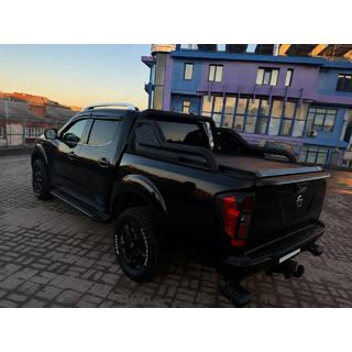 OEM jumta reliņi pelēki (ABS plastmasa, uzstādīšana ar līmi) Nissan Navara/NP300 2016– foto 2