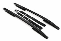 Mitsubishi L200 2015–2024 Melni OEM jumta reliņi (alumīnijs) foto 1