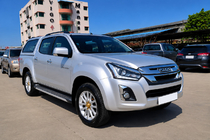 Isuzu D-Max 2011–2019 OEM jumta reliņi, melni (ABS plastmasa, uzstādīšana ar līmi) foto 1