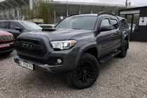 Isuzu D-Max 2011–2019 OEM jumta reliņi, pelēki (ABS plastmasa, uzstādīšana ar līmi) foto 2
