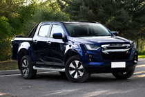 Isuzu D-Max 2011–2019 Jumta reliņi melni OEM (alumīnijs) foto 1