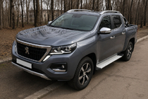 Peugeot Landtrek 2020– Pelēki OEM jumta reliņi (alumīnijs) foto 1