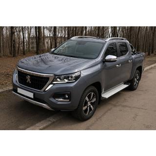 Pelēki OEM jumta reliņi (alumīnijs) Peugeot Landtrek 2020– foto 1