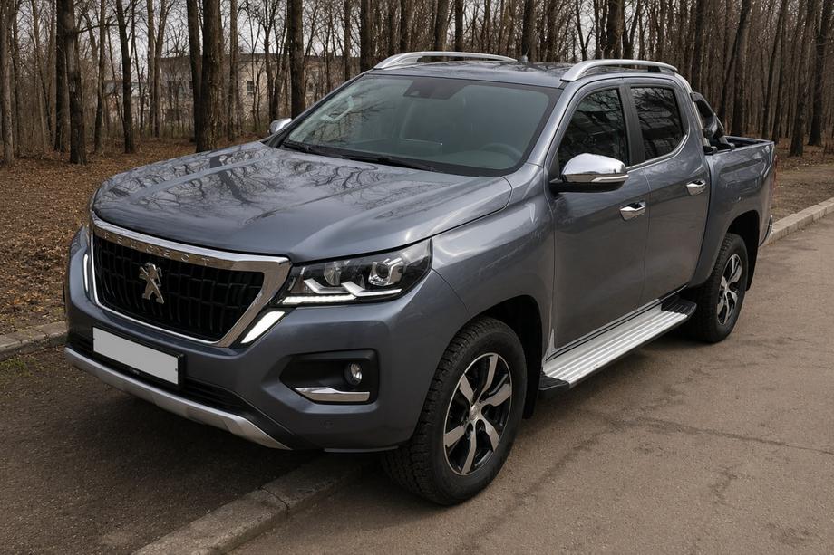 Peugeot Landtrek 2020– Pelēki OEM jumta reliņi (alumīnijs) Image