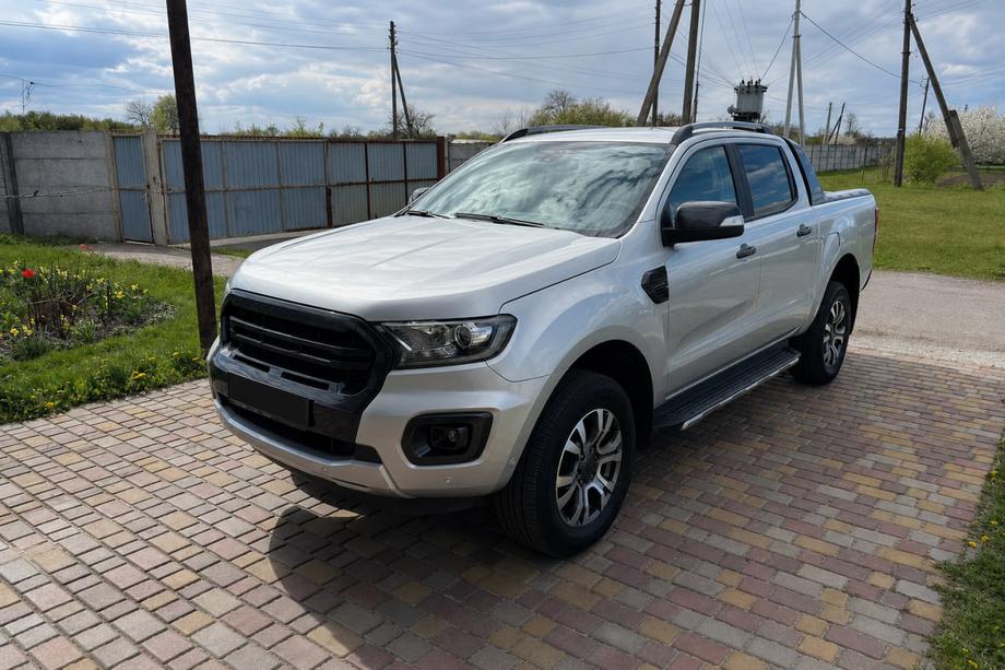 Ford Ranger 2011–2022 OEM jumta reliņi pelēki (ABS plastmasa, uzstādīšana ar līmi) Foto 1