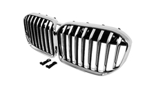 BMW 7. sērija G11/G12 2015–2022 Nieru režģis 1 Bar (2019-2022, Chrome) foto 4