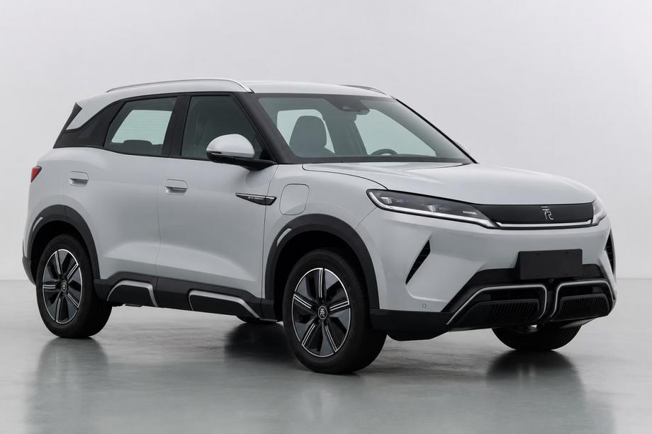 BYD Atto 2/Yuan Up 2024– Integrēti jumta reliņi, pelēki OEM (alumīnijs) Image
