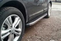 Nissan Qashqai 2010–2014 Sānu pakāpieni BlackLine (2 gab., alumīnijs) foto 1