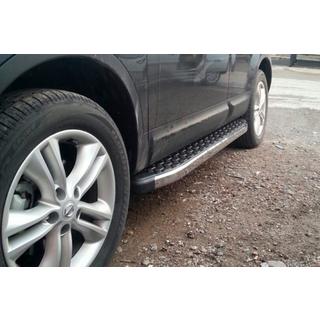 Sānu pakāpieni BlackLine (2 gab., alumīnijs) Nissan Qashqai 2010–2014 foto 1
