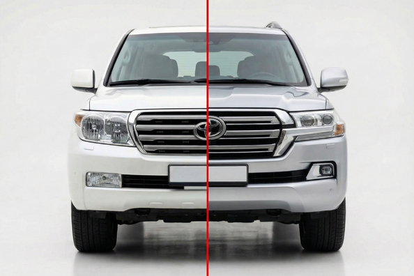 Toyota Land Cruiser 200 2007–2015 restailings uz 2016+: kas mainās un kas ir komplektā